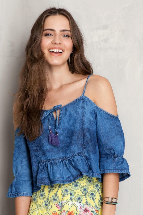 cropped jeans